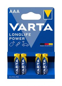  Varta Batterijen AAA Micro High Energy Alkaline 4 Stuks