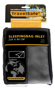 TravelSafe Sleepingbag Inlet Cotton 1 pers. ENVELOPE