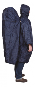 TravelSafe Poncho Zipper Extension S/M Navy