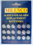 Milenco Sleep Safe Battery Pack (18 stuks)